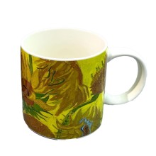 Mug PAINTING ART H9.5cm 350ml "Sunflowers