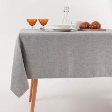 Tablecloth EASY CARE 132x178cm grey, 250g/m2