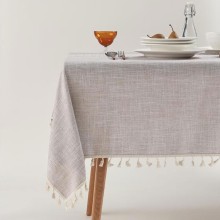 Tablecloth EASY CARE 140x220cm beige, 300g/m2