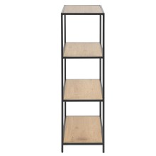 Shelf SEAFORD 77x35xH114cm, oak