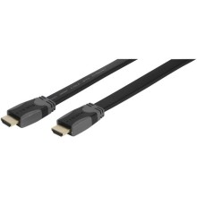 Vivanco cable HDMI - HDMI 5m flat (47105)