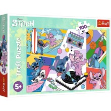 TREFL DISNEY STITCH Puzzle, 100 pcs