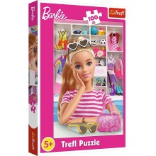 TREFL BARBIE Puzzle, 100 pcs