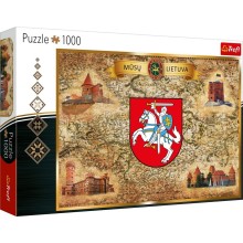 TREFL puzzle Lithuania 1000 pcs