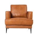Armchair LEO light brown