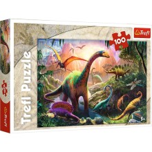 TREFL puzzle Dinosaurs 100 pcs