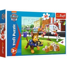 TREFL PAW PATROL puzzle Dogs in action 30 pcs