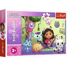 TREFL GABBY´S DOLLHOUSE puzzle, 30 pcs