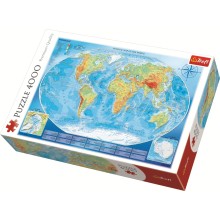 TREFL puzzle World map 4000 pcs