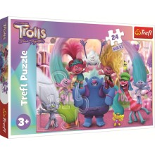 TREFL TROLLS Maxi puzzle, 24 pcs