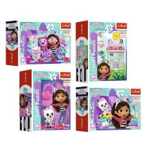 TREFL GABBY´S DOLLHOUSE mini puzzle 54 pcs