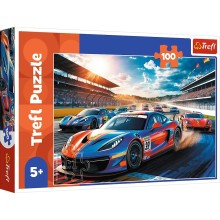 TREFL puzzle Fast racer, 100 pcs