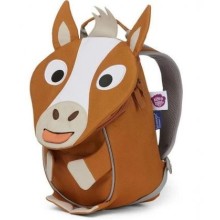 Рюкзаки и пеналы, Маленький рюкзак Horse коричневый / белый - AFZ-FAS-001-045, Affenzahn
