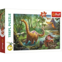 TREFL puzzle Dinosaurs 60 pcs