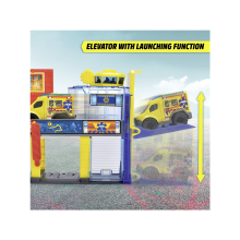 Dickie Toys Rescue Truck Service Station and Play Area