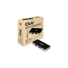Концентратор ввода-вывода 4-в-1 USB-C - HDMI/100 Вт CSV-1591 CLUB3D