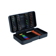 Impact Torsion Bit Set for Phillips/Pozidriv/TORX 54Pcs