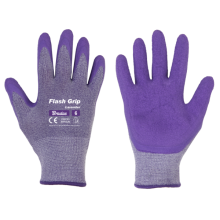 Gloves FLASH GRIP LAVENDER, size 7