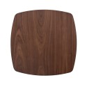 Side table HAYDIE 60x60xH50cm, walnut