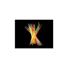 Luminous bracelet ass 20cm, 100pcs per pack