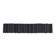 Clips for SOLID screen strips - dark grey