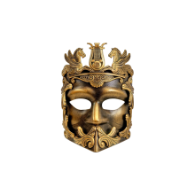 Mask Venetian Roman golden
