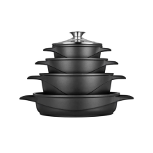 Smile MGK-17 Pot set with lids 4pcs