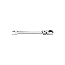 Truper ratcheting combination wrench with flex head 17mm