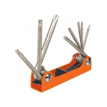 8 in 1, folding torx key set Truper®