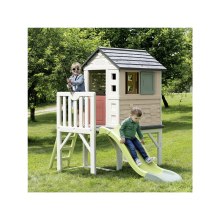 Smoby high playhouse with slide
