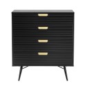 Sideboard PIXAR 80x40xH90cm, black