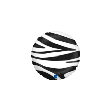 Zebra Striped Balloon