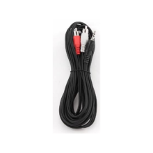 Accessories for connecting, 3.5 mm stereo - 2x RCA 5m (84104), AmberIn