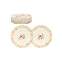 Plates MIA DEER 2pcs D20cm, in a gift box
