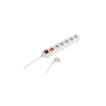 Vivanco extension cord 6 sockets 1.4m, white