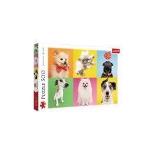 TREFL puzzle Dogs 500 pcs