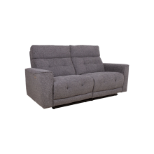 Recliner sofa BOSCO 2,5-seater with electric mechanism, grey