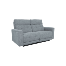 Recliner sofa BOSCO 2,5-seater with electric mechanism, bluish grey