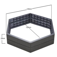 ERGO Raised bed Stone Module XL