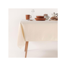 Tablecloth EASY CARE 135x220cm cream, 250g/m2