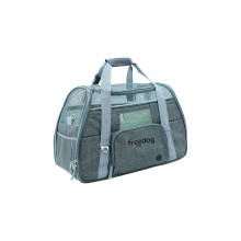 Freedog Crossworld transport bag gray 51x23x35cm