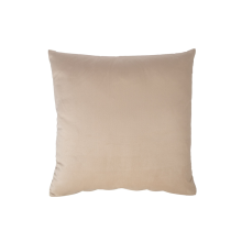 Pillow VELVET NEW 50x50cm, with zipper, light beige