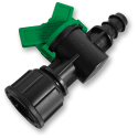 Valve, 1/2" female thread / 16mm hose barb