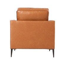Armchair LEO light brown