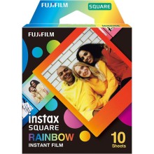 Fujifilm Instax Square 1x10 Rainbow