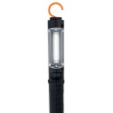 Aluminium flex lamp 180-220 Lumens with magnet 1 COB+1 SMD LED mini USB charger