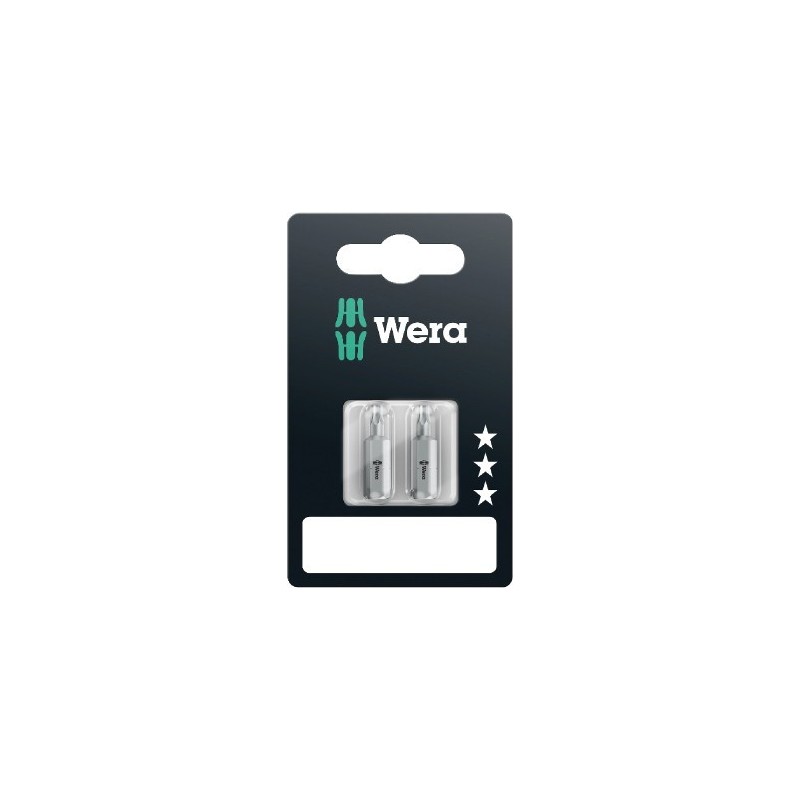 Wera 867/1 Standard bits TORX TX 10 x 25mm 2pcs Wera 867/1 Standard bits TORX TX 10 x 25mm 2pcs