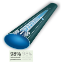 Drip tape 16/8mil/1l/h/10cm HIRRO TAPE 1000m