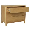 Sideboard CHAMBA 90x45xH75cm, oak
