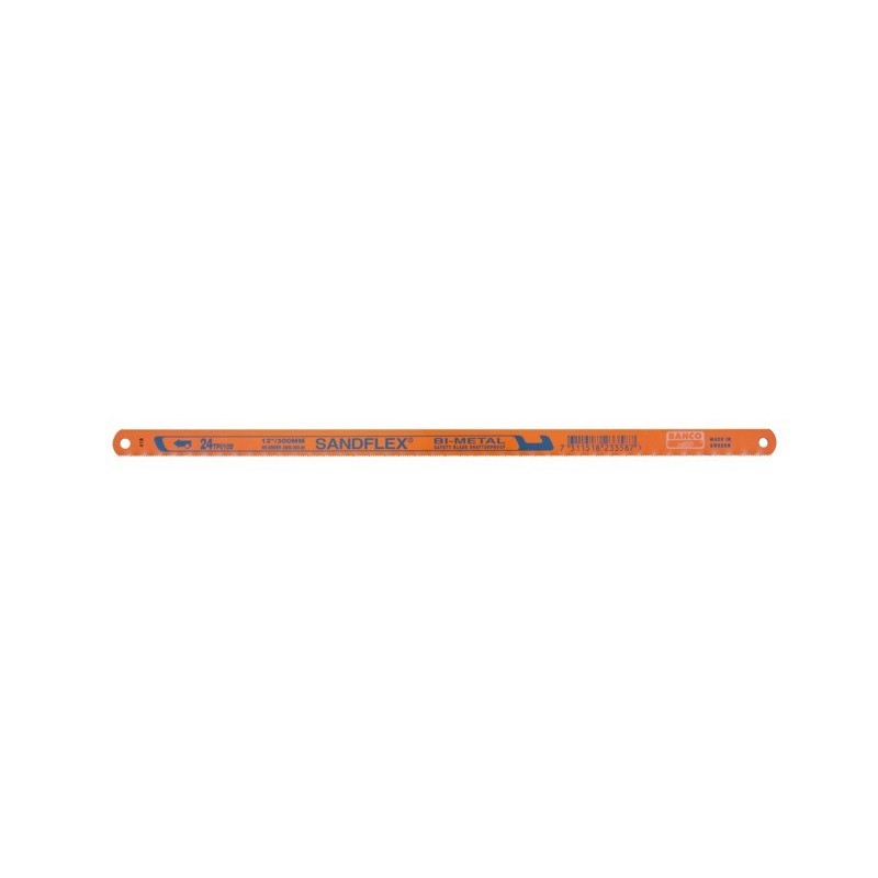 Hand hacksaw blades Sandflex 18TPI 300mm 2 pcs blister Hand hacksaw blades Sandflex 18TPI 300mm 2 pcs blister